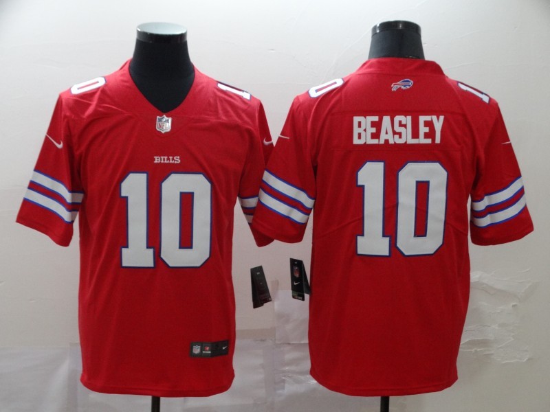 Men's Buffalo Bills Cole Beasley #10 Red Jersey